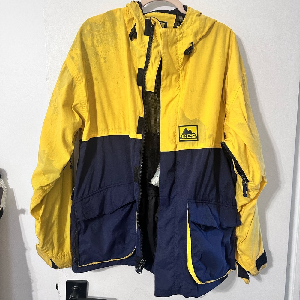 CCS Yellow & Black Work Jacket